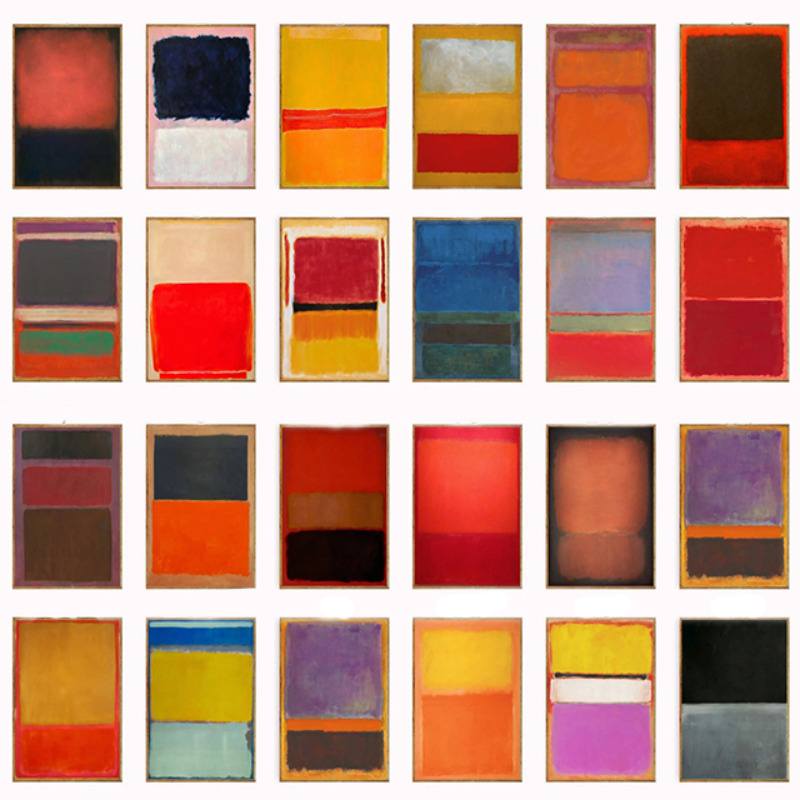 Abstract Canvas Set - Decoración de pared, juegos de carteles