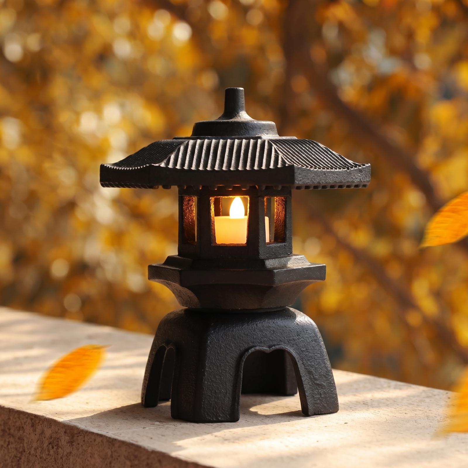 Farol de Hierro Fundido con Di - Candle Holder Decor reseña y precio