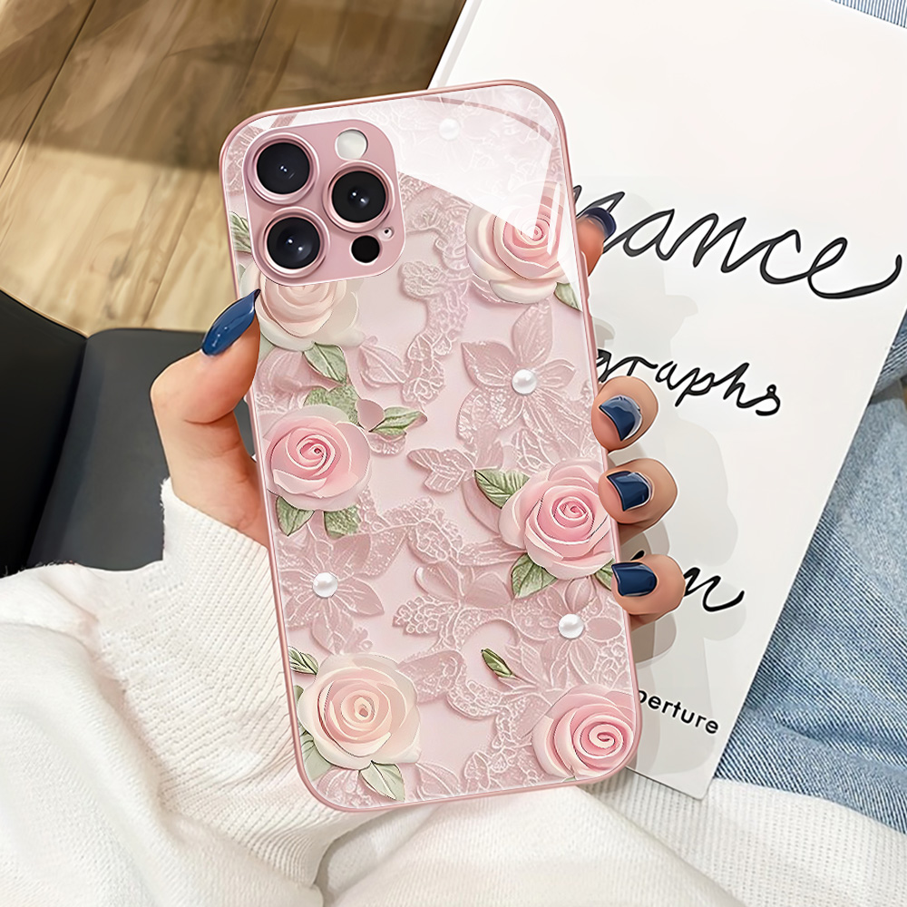 Funda de teléfono de vidrio te - Vase Decor reseña y precio