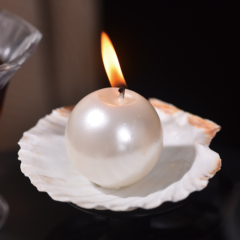 Elegantes Velas de Perlas con  - Candle Holder Decor reseña y precio